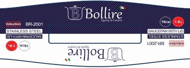 Pott kaanega Bollire, 1,6 L цена и информация | Potid ja kiirkeedupotid | kaup24.ee