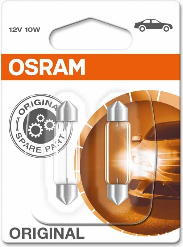 Autopirn OS6411-02B Osram OS6411-02B C10W 12V 10W hind ja info | Autopirnid | kaup24.ee