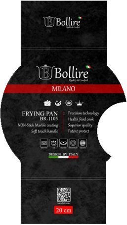 Bollire pann Milano Line, 20 cm цена и информация | Pannid | kaup24.ee