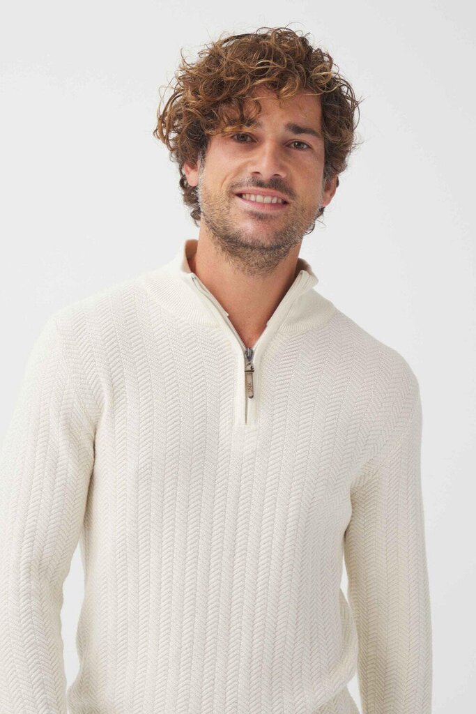 Meeste džemper Xint, valge hind ja info | Meeste kampsunid | kaup24.ee