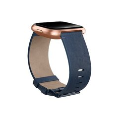 Fitbit Versa Leather Band цена и информация | Аксессуары для смарт-часов и браслетов | kaup24.ee