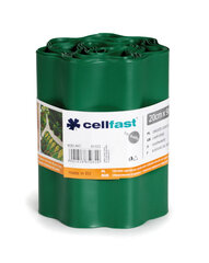 Перегородка для газона Cellfast 20 см x 9 м (темно-зеленая) цена и информация | Заборы и принадлежности к ним | kaup24.ee
