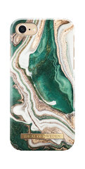 Telefoniümbris IDeal of Sweden iPhone 8/7/SE (2020), Golden Jade Marble hind ja info | Telefoni kaaned, ümbrised | kaup24.ee