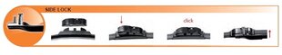Kojameeste adapter Heyner (2 tk) Side Lock hind ja info | Kojamehed | kaup24.ee