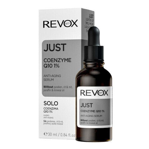 Kortsudevastane näoseerum Revox Just Coenzyme Q10 Anti-Aging 30 ml цена и информация | Näoõlid, seerumid | kaup24.ee