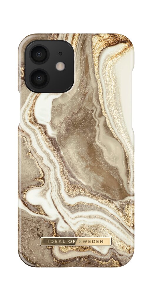 Telefoniümbris iDeal of Sweden iPhone 12/12 Pro, Golden Sand Marble hind ja info | Telefoni kaaned, ümbrised | kaup24.ee