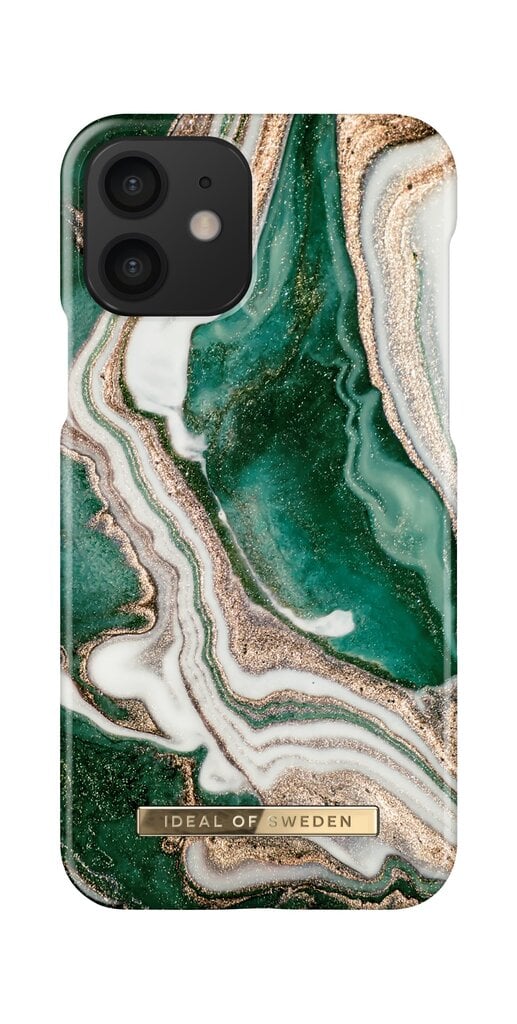 Telefoniümbris iDeal of Sweden iPhone 12/12 Pro, Golden Jade Marble цена и информация | Telefoni kaaned, ümbrised | kaup24.ee