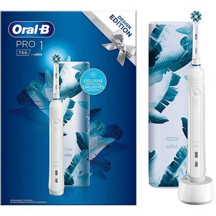 Oral-B PRO 1 750 цена и информация | Elektrilised hambaharjad | kaup24.ee