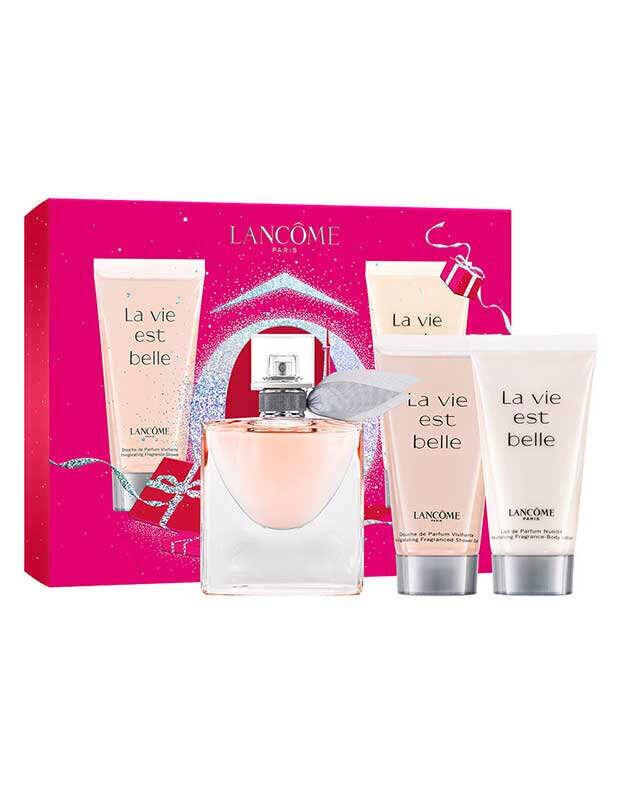 Komplekt Lancome La Vie Est Belle: EDP ​​naistele 30 ml + ihupiim 50 ml + dušigeel 50 ml hind ja info | Naiste parfüümid | kaup24.ee