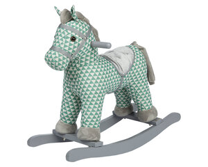 Лошадка-качалка со звуками Kikkaboo, зеленая цена и информация | Игрушки для малышей | kaup24.ee