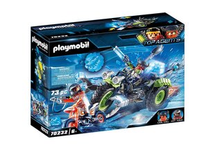 70232 PLAYMOBIL® Top Agents Опасный мотоцикл для арктических повстанцев цена и информация | Конструкторы и кубики | kaup24.ee