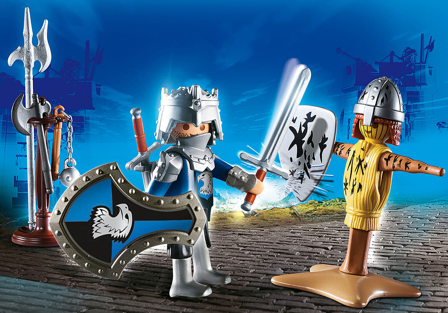 70290 PLAYMOBIL® Knights Rüütli ettevalmistamine hind ja info | Klotsid ja konstruktorid | kaup24.ee