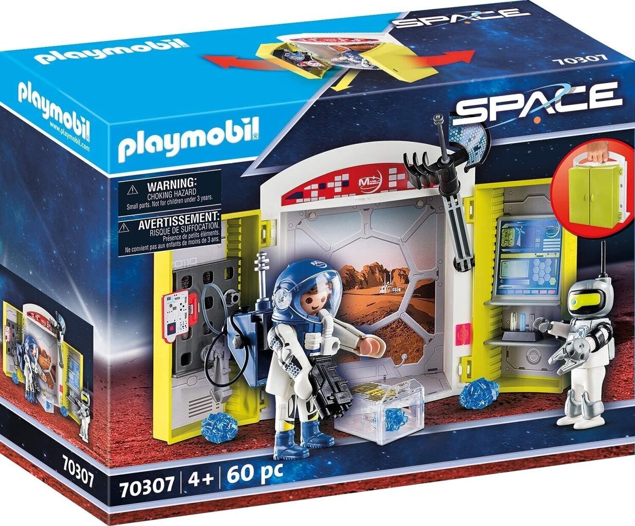 70307 PLAYMOBIL® Space Marsi missioon hind ja info | Klotsid ja konstruktorid | kaup24.ee