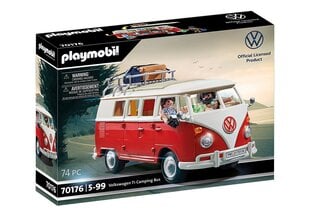 70176 PLAYMOBIL® VW Volkswagen T1 matkaauto цена и информация | Конструкторы и кубики | kaup24.ee