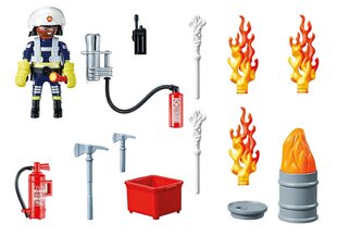 70291 PLAYMOBIL® City Action Tuletõrjuja koos varustusega hind ja info | Klotsid ja konstruktorid | kaup24.ee