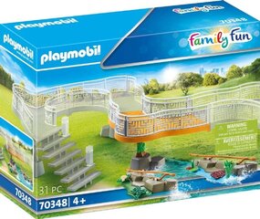 70348 PLAYMOBIL® Family Fun Расширение обзорного моста зоопарка цена и информация | Конструкторы и кубики | kaup24.ee