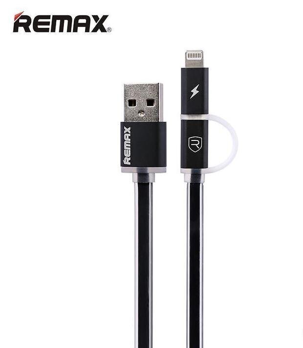 Remax 2in1 Aurora RC-020T, 1m hind ja info | Mobiiltelefonide kaablid | kaup24.ee