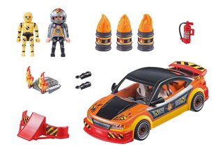 70551 PLAYMOBIL® Stuntshow Аварийная модель автомобиля. цена и информация | Конструкторы и кубики | kaup24.ee