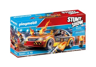 70551 PLAYMOBIL® Stuntshow Аварийная модель автомобиля. цена и информация | Конструкторы и кубики | kaup24.ee