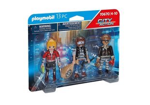 70670 PLAYMOBIL® City Action Фигурки грабителей цена и информация | Конструкторы и кубики | kaup24.ee