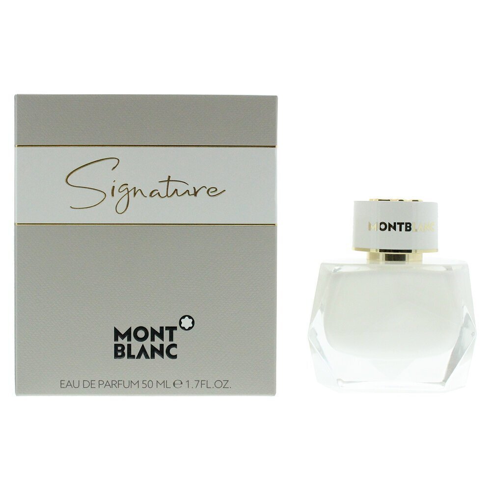 Parfüümvesi Mont Blanc Signature EDP naistele 50 ml цена и информация | Naiste parfüümid | kaup24.ee