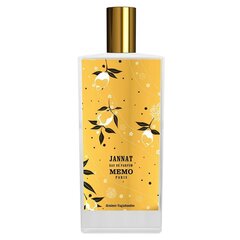 Parfüümvesi Memo Paris Jannat EDP naistele/meestele 75 ml цена и информация | Женские духи | kaup24.ee