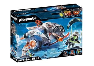 70231 PLAYMOBIL® Top Agents Умные сани цена и информация | Конструкторы и кубики | kaup24.ee