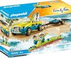 70436 PLAYMOBIL® Family Fun Rannaauto süstadega hind ja info | Klotsid ja konstruktorid | kaup24.ee