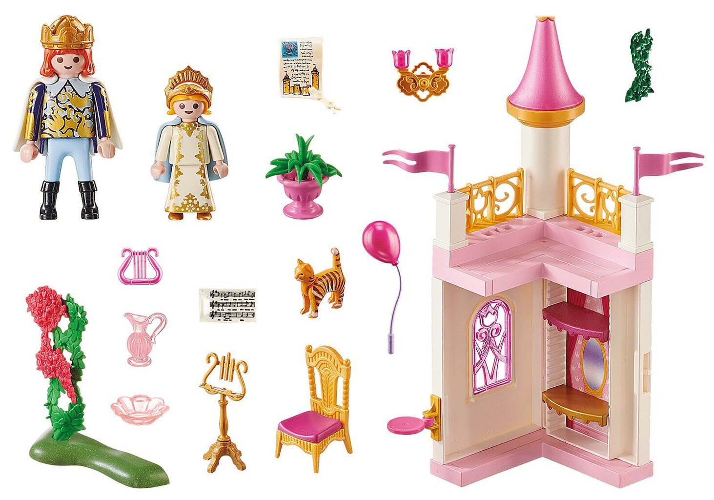 70500 PLAYMOBIL® Princess Printsessiloss цена и информация | Klotsid ja konstruktorid | kaup24.ee