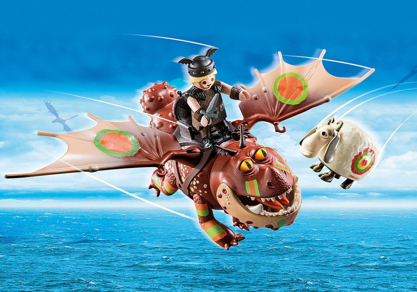 70729 PLAYMOBIL® Dragons Draakoni võistlus: Fishlegs ir Meatlug hind ja info | Klotsid ja konstruktorid | kaup24.ee