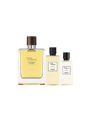 Набор для мужчин Hermes Terre d'Hermes Eau Intense Vetiver: туалетная вода EDP, 100 мл + гель для душа,для волос и тела, 80 мл + лосьон после бритья, 40 мл цена и информация | Мужские духи | kaup24.ee