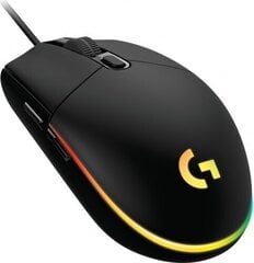 Logitech G102 Lightsync, must hind ja info | Hiired | kaup24.ee