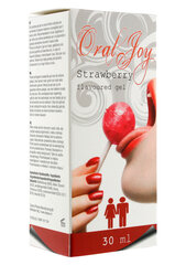 Maasikamaitseline magus geel Oral Joy Strawberry цена и информация | Лубриканты | kaup24.ee