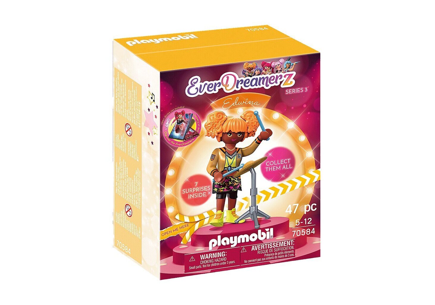 70584 PLAYMOBIL® EverDreamerz Edwini muusikamaailm цена и информация | Klotsid ja konstruktorid | kaup24.ee