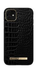 Telefoniümbris IDeal of Sweden iPhone 11/Xr, Neo Noir Croco hind ja info | Telefoni kaaned, ümbrised | kaup24.ee