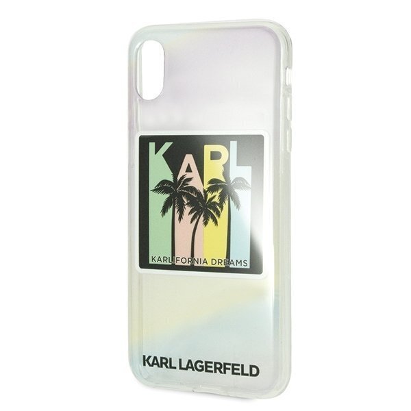 Telefoniümbris Karl Lagerfeld KLHCI65IRKD iPhone Xs Max hardcase Kalifornia Dreams цена и информация | Telefoni kaaned, ümbrised | kaup24.ee