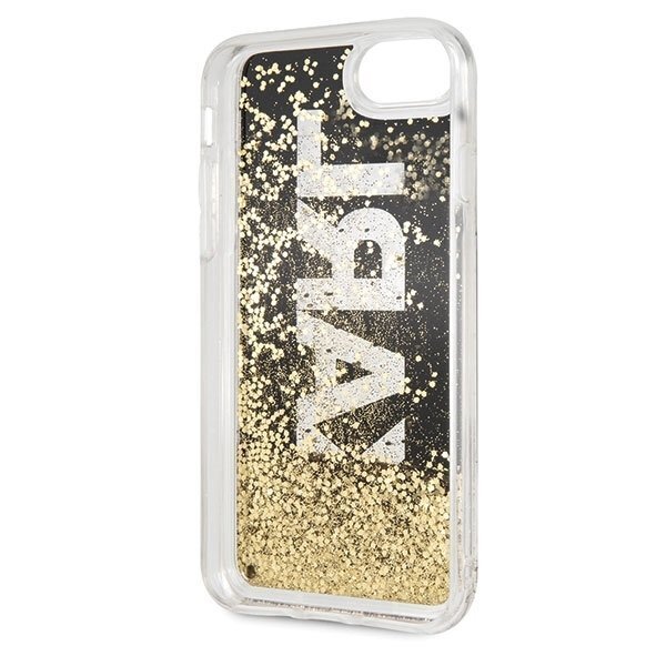 Telefoniümbris Karl Lagerfeld KLHCI8KAGBK iPhone 7 / 8 / SE2 / SE3 black Karl logo Glitter цена и информация | Telefoni kaaned, ümbrised | kaup24.ee