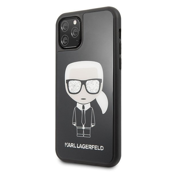 Telefoniümbris Karl Lagerfeld KLHCN58DLFKBK iPhone 11 Pro black hind ja info | Telefonikaaned ja ümbrised | kaup24.ee