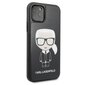 Telefoniümbris Karl Lagerfeld KLHCN58DLFKBK iPhone 11 Pro black hind ja info | Telefoni kaaned, ümbrised | kaup24.ee