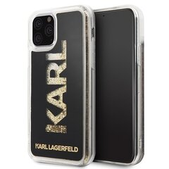 Чехол для телефона Karl Lagerfeld KLHCN58KAGBK iPhone 11 Pro black Karl logo Glitter цена и информация | Чехлы для телефонов | kaup24.ee