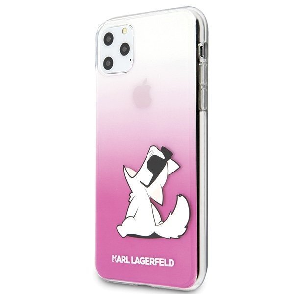 Telefoniümbris Karl Lagerfeld KLHCN65CFNRCPI iPhone 11 Pro Max hardcase pink Choupette Fun hind ja info | Telefoni kaaned, ümbrised | kaup24.ee