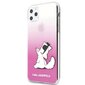 Telefoniümbris Karl Lagerfeld KLHCN65CFNRCPI iPhone 11 Pro Max hardcase pink Choupette Fun hind ja info | Telefoni kaaned, ümbrised | kaup24.ee