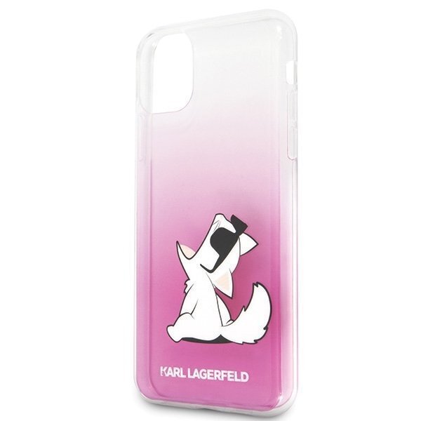 Telefoniümbris Karl Lagerfeld KLHCN65CFNRCPI iPhone 11 Pro Max hardcase pink Choupette Fun hind ja info | Telefoni kaaned, ümbrised | kaup24.ee