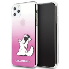 Telefoniümbris Karl Lagerfeld KLHCN65CFNRCPI iPhone 11 Pro Max hardcase pink Choupette Fun цена и информация | Чехлы для телефонов | kaup24.ee