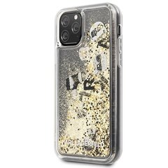 Telefoniümbris Karl Lagerfeld KLHCN58ROGO iPhone 11 Pro black & gold hard case Glitter hind ja info | Telefoni kaaned, ümbrised | kaup24.ee