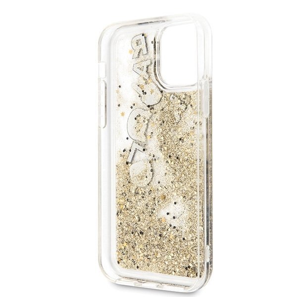 Telefoniümbris Karl Lagerfeld KLHCN58ROGO iPhone 11 Pro black & gold hard case Glitter цена и информация | Telefoni kaaned, ümbrised | kaup24.ee