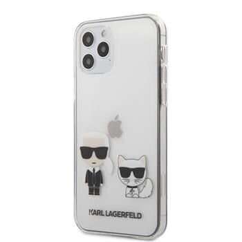 Telefoniümbris Karl Lagerfeld iPhone 12 Pro Max PC/TPU Karl & Choupette Cover Transparent цена и информация | Telefoni kaaned, ümbrised | kaup24.ee