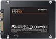 SSD|SAMSUNG|870 EVO|250GB|SATA|MLC|Write speed 530 MBytes/sec|Read speed 560 MBytes/sec|2,5"|MTBF 1500000 hours|MZ-77E250B/EU hind ja info | Sisemised kõvakettad (HDD, SSD, Hybrid) | kaup24.ee