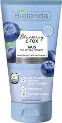 Puhastav näovaht Bielenda Blueberry C-TOX, 135 g hind ja info | Näopuhastusvahendid | kaup24.ee