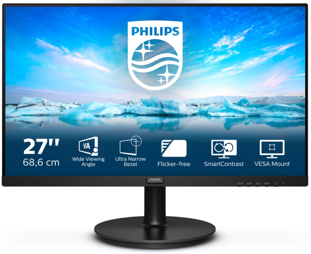 Philips V Line Full HD LCD 271V8L/00 цена и информация | Monitorid | kaup24.ee